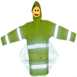 China PU reflective rain suits for work supplier
